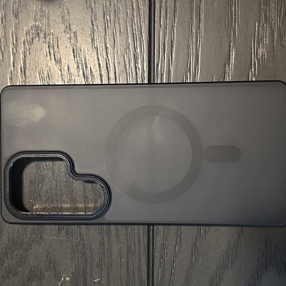 Black Phone Case with MagSafe Compatibility